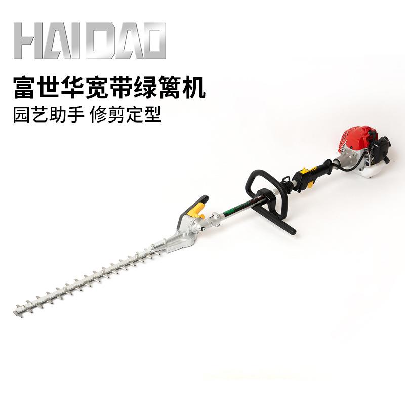 海道茶树修剪汽油园艺修枝多功能小松富世华G26LS动力宽带绿篱机