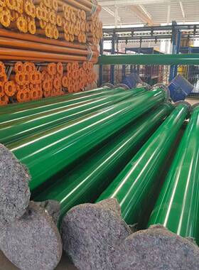 DN300矿用涂塑钢管 河北亨源 法兰连接内外涂环氧涂层复合钢管