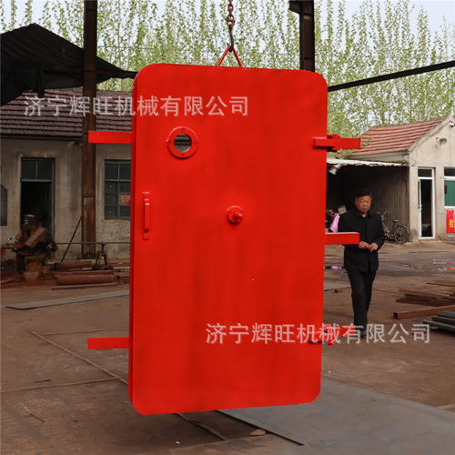 矿用井下抗冲击波密闭门 BMB-800X1300-12避难硐室门 立井隔爆门