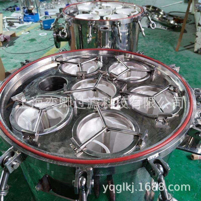 YQSTEC大流量多袋式过滤器不锈钢多袋式过滤机可定制,五金/工具,其他机械五金,淘宝优惠券,粉丝福利购,淘宝优惠卷