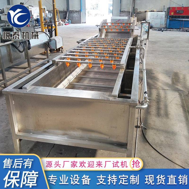 油桃清洗设备叶菜气泡清洗机大姜加工清洗设备大枣清洗机