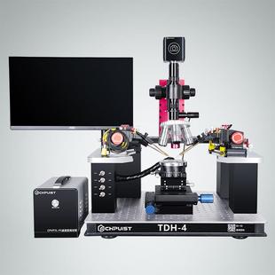 探针台手动测试晶圆忆阻器失效分析IV测试光电流测试Mapping架探