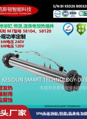 Balboa58117M7热水池水疗加热器组件带传感器的替换部游泳池
