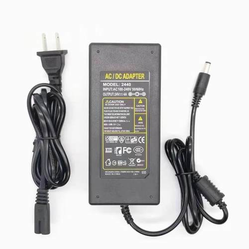 适用于LED可丽爱鱼缸灯开关电源线24V3A/4A通用适配器JM244型号线