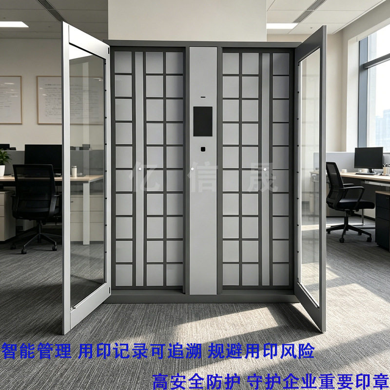 智能柜印章管理柜验讫章存放柜印章存取柜指纹人脸识别智能储物柜