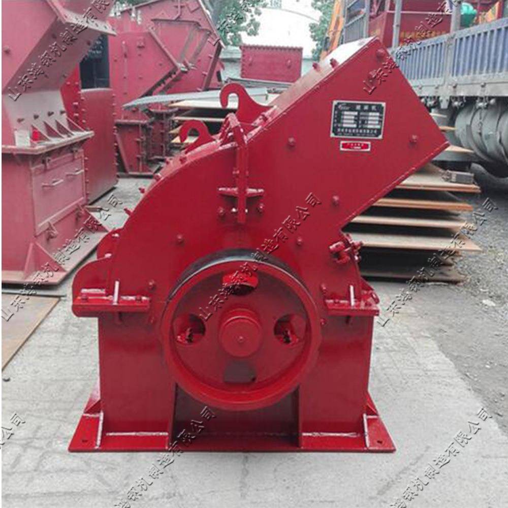 小型混泥土砖破碎机全自动金属颗粒粉碎机建筑工程石灰石锤破机