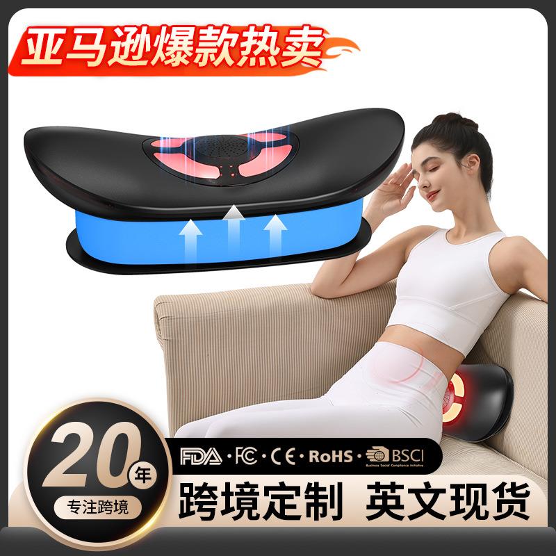 腰部按摩器热敷按摩腰部颈部推拿按摩仪器家用按摩神器按摩枕