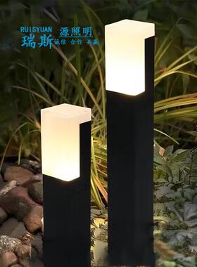 新款时尚简约LED草坪灯户外防水简约庭院公园绿道别墅小区景观灯