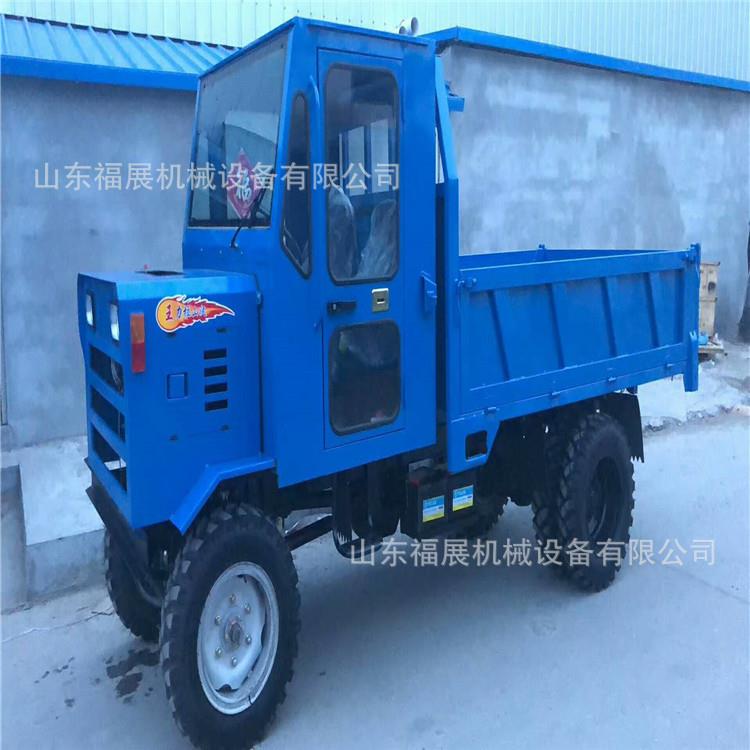 载重爬坡翻斗车翻斗式建筑工程三轮车18马力建筑工地三轮车