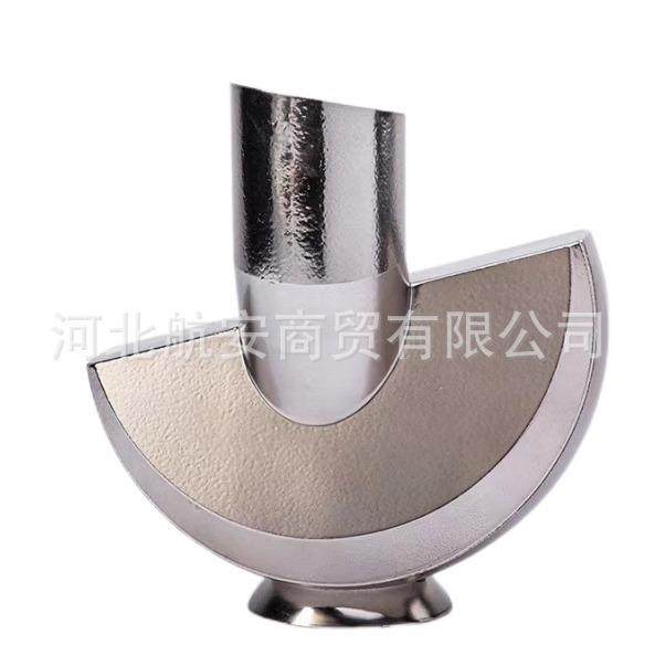 现代简约创意思几何彩色树脂摆件样板房售楼处桌面茶几电视柜饰品