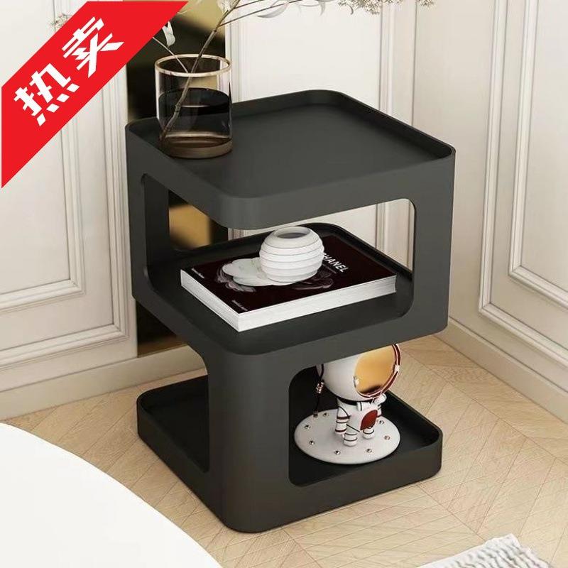 北欧简约小茶几铁艺设计几何款茶几现代沙发小茶桌简约时尚