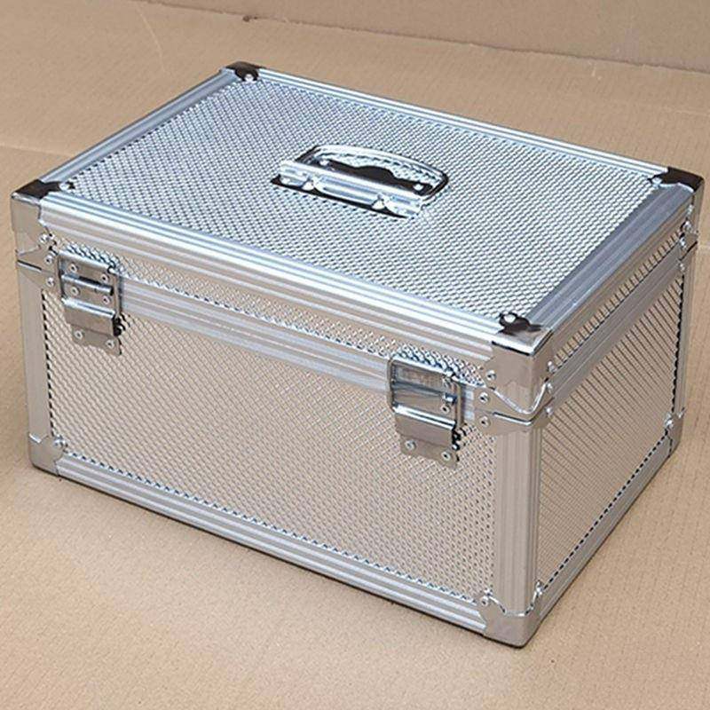 铝合金票据箱大号收纳箱凭证文件箱装钱箱子带锁储物箱手提工直销,电子/电工,接线端子,淘宝优惠券,粉丝福利购,淘宝优惠卷