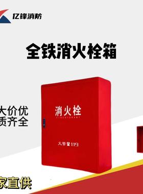 全铁皮室内消火栓箱全铁皮消水带箱全铁轻便水龙箱
