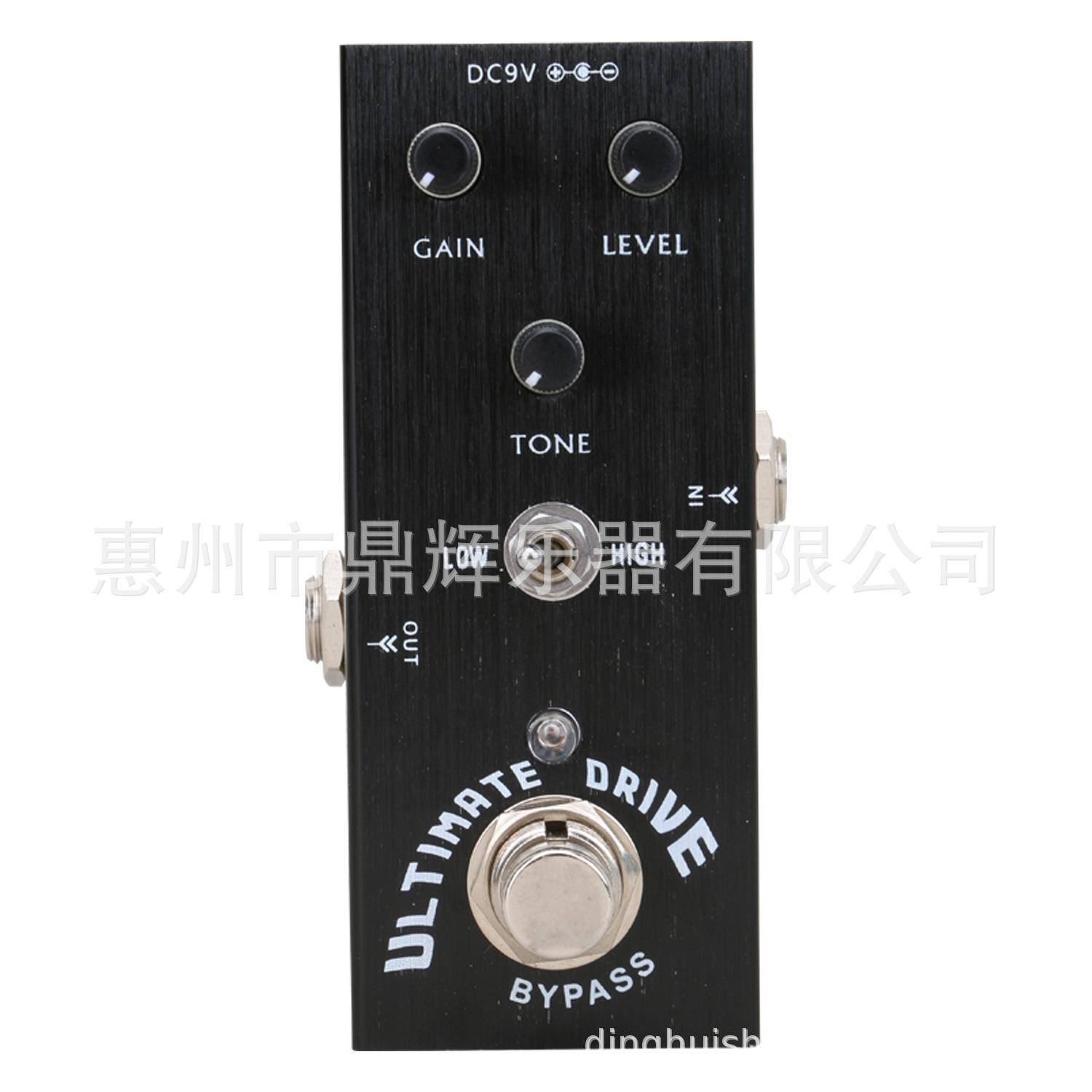 XGQ-511重型过载效果器增益失真延时过载压缩颤音合唱效果器