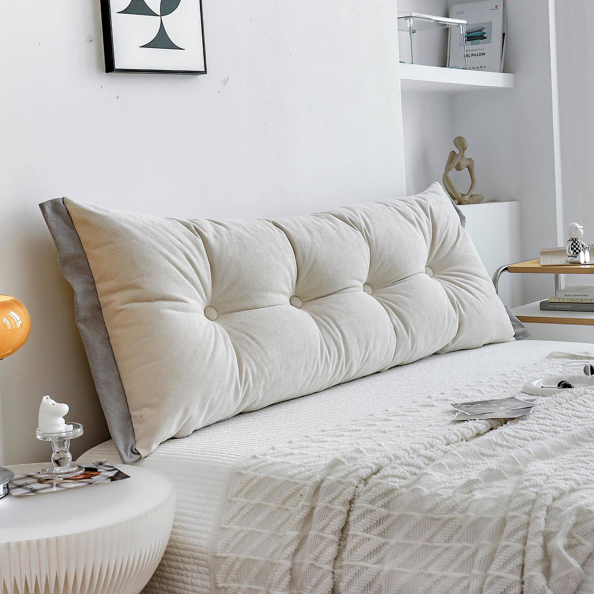 床头靠垫软包榻榻米床上双人长靠枕丝绵沙发垫靠背四季通用加厚