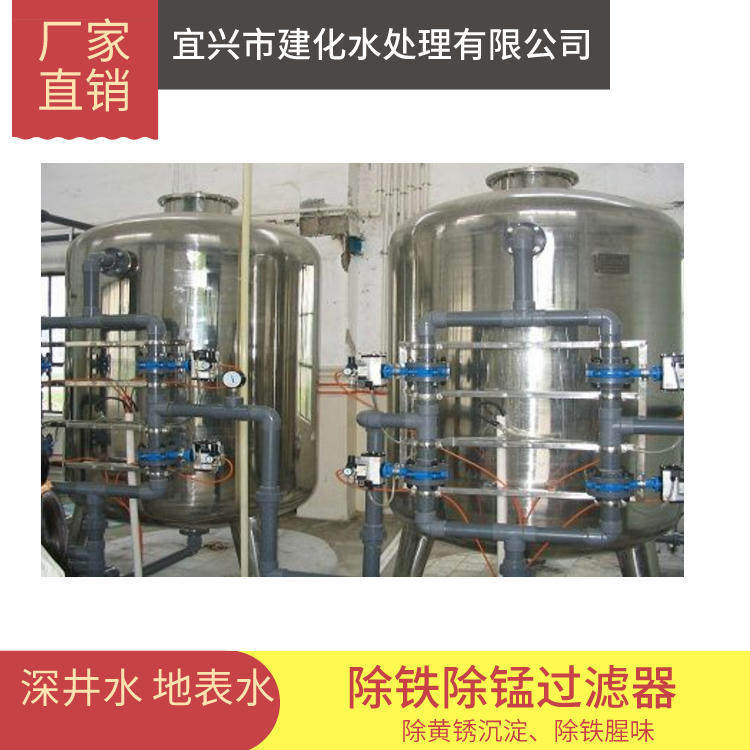 CTM农村工业深井水除铁锰过滤器地下水深井水铁锰超标处理设备