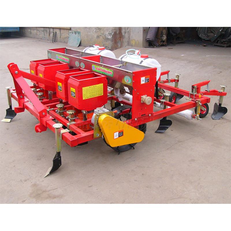 多用途花生施肥覆膜膜上点播机花生膜上覆膜播种机花生播种机