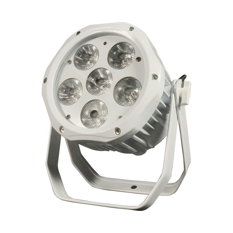 新款户外防水帕灯DMX512迷你LED帕灯6颗18W电池防水投光灯舞台灯