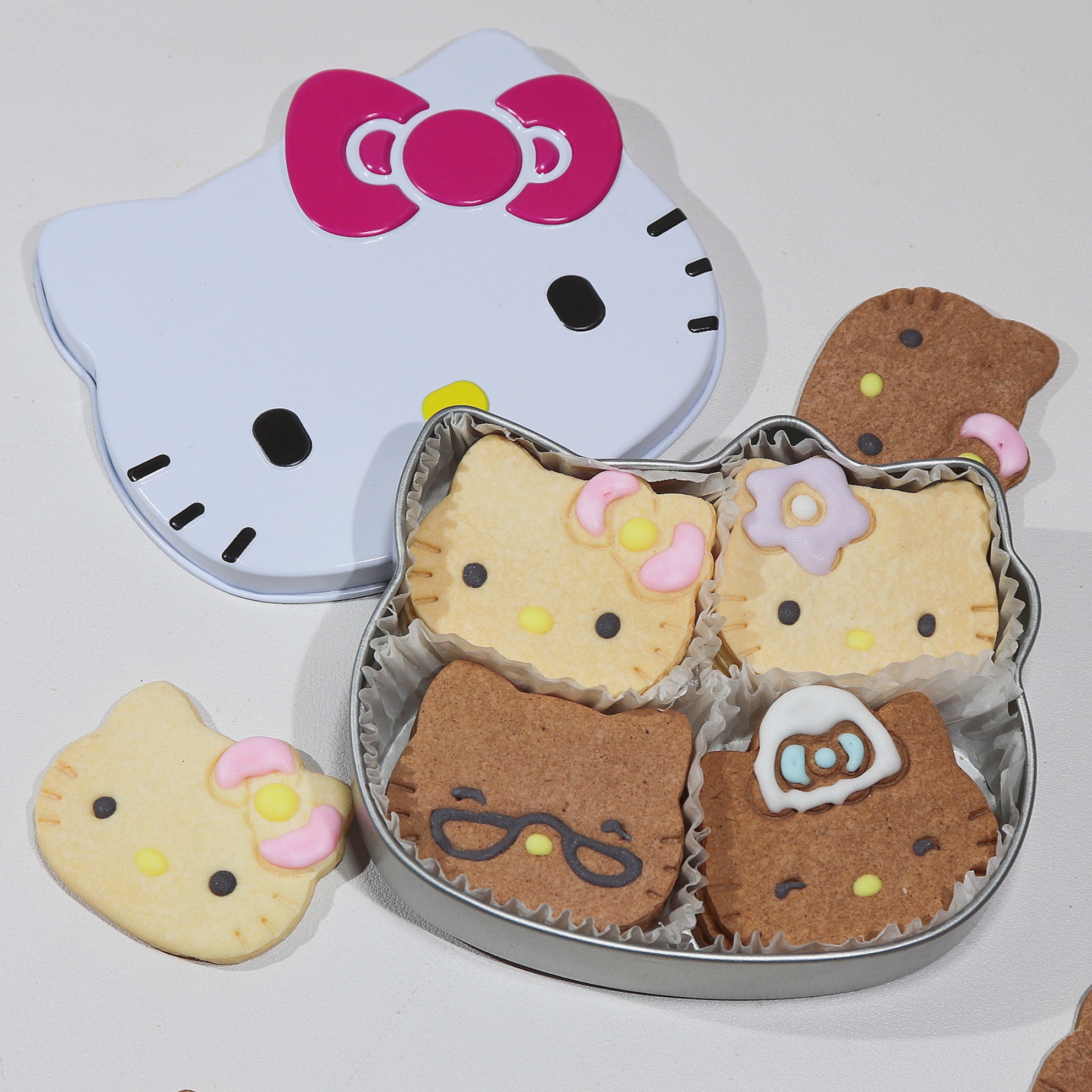 hellokitty饼干kitty猫饼干kt猫饼干儿童生日礼聚会蛋糕酒吧摆台