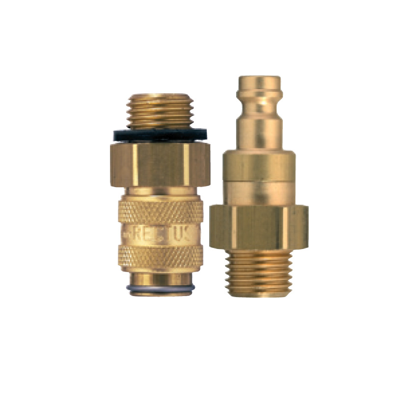 Rectus利达时 零泄漏 铜/铜镀镍 快换接头 5mm通径 21KL系列