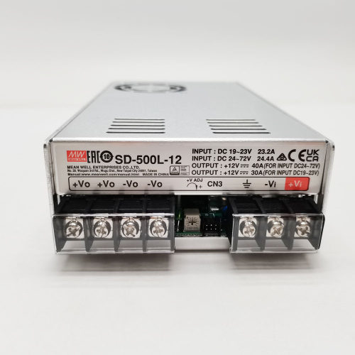 现货明纬DC转DC直流500W开关电源SD-500L/500H 12V 24V 48V