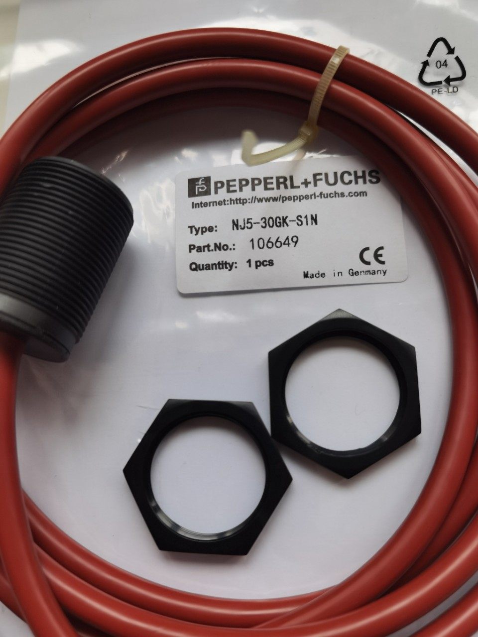 接近开关8.2v 塑料外壳 NJ5-30GK-S1N 订货号106649,橡塑材料及制品,其他塑料制品,淘宝优惠券,粉丝福利购,淘宝优惠卷