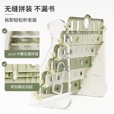 架儿书架宝绘本童架幼儿园置物架小孩宝落地玩具收纳书柜HAC家用