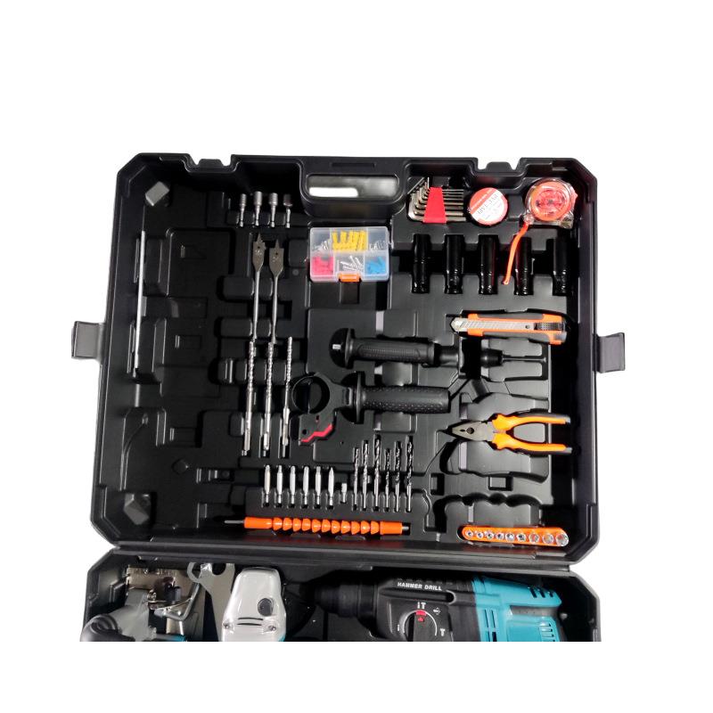 热销牧田5件套手手电电钻锤角磨机OWR扳电圆锯锂电组款合工具套