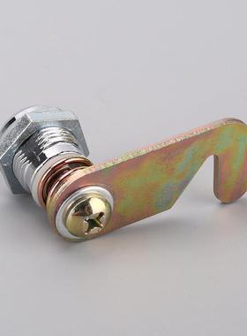 MS械20圆柱锁文件柜学生柜工具柜家具3挂锁开门转LAQ锁舌锁机门锁