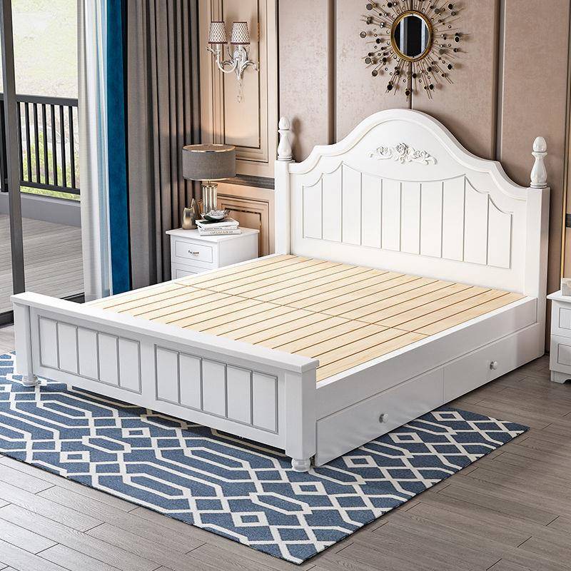 5实床现8代简约1.米双人床木厂家直供1.2m经济型出租房用1.主卧公