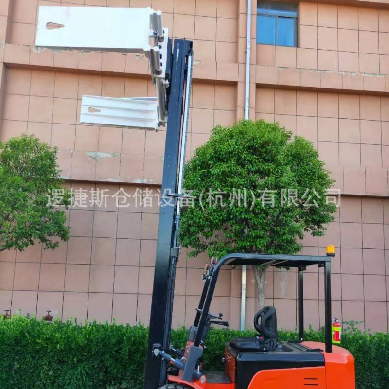 电动平衡重软抱夹车纸卷夹翻转倒料机冰箱夹抱夹四轮棉包抱夹车