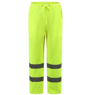 荧光黄工作服套装劳保地工修加油工站工作服程服厂31004Y家可汽印