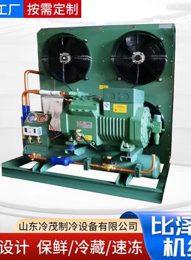 保鲜冷冻风冷库全制套高中低温设备德国比泽尔机德国比泽冷压缩制