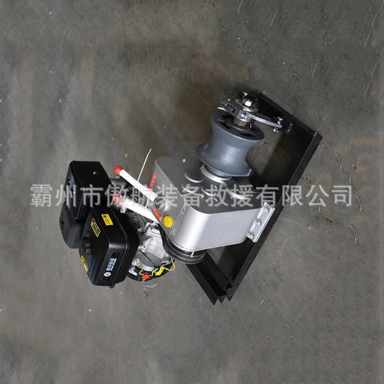 机动绞磨柴油汽油电动机动绞磨机3吨机动卷扬机5T双磨芯机动绞磨
