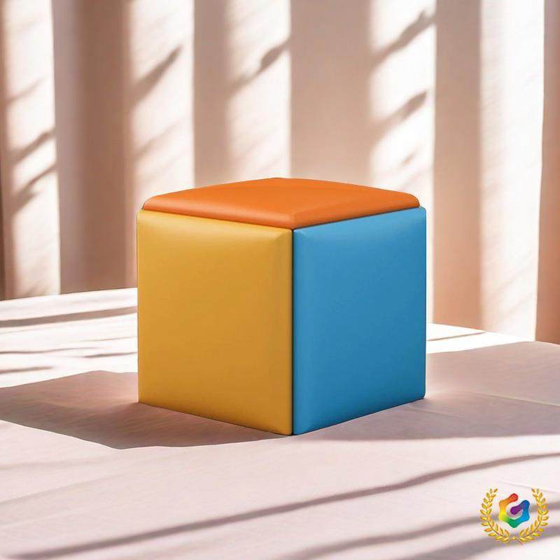 多功纳能魔方凳组IXO合折叠家用凳可叠放沙发凳凳几茶板凳可收小