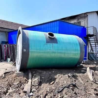 GRP筒体PP筒体HMPP聚丙烯FRP一体化泵站雨水收集一体化泵站截流井