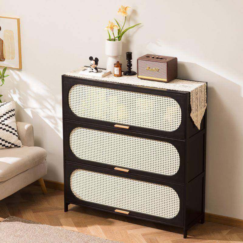 黑色纳中古风五斗28163柜客厅卧室收柜子储多柜书柜玄关柜窄高物,住宅家具,斗柜,淘宝优惠券,粉丝福利购,淘宝优惠卷