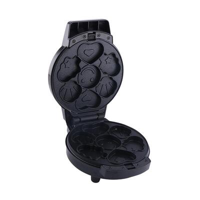 欧规新合款三华一可拆卸可换QHQ盘夫饼机双面加热款甜甜圈卡通机