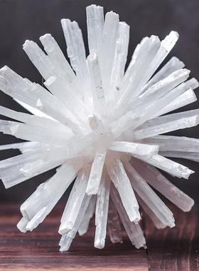 简约风水代矿石花球摆现简约家居桌面装饰轻奢自件然风格SF17018