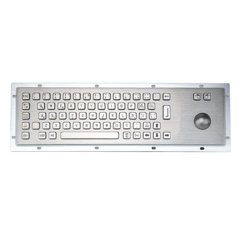 金属PC键盘304不锈钢键盘 矿用键盘