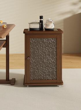 一体茶边柜茶桌物边柜IJB移动家用置柜茶柜水泡茶台烧办公室茶具