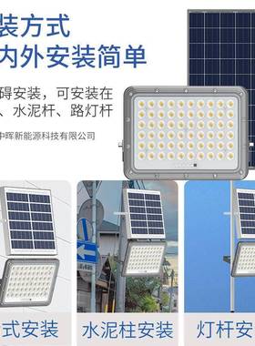 205款铝壳透镜款太阳能灯户外光2灯大投功率IXG太新阳能路灯厂家