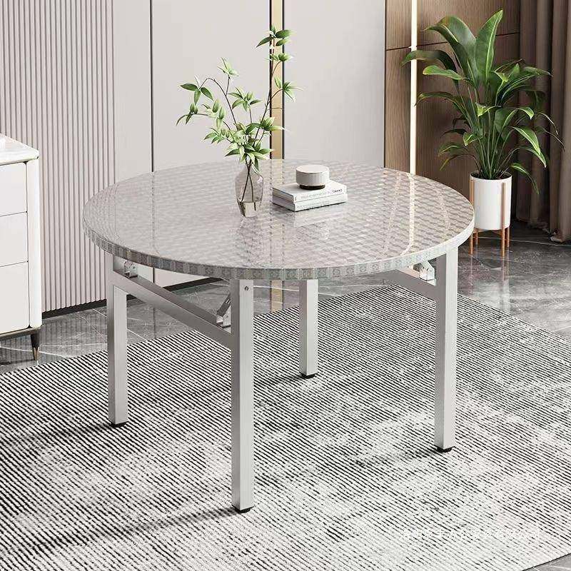 家用加厚不锈折叠大烧圆见详情桌餐桌适合烤酒席钢吃饭台圆不锈钢,住宅家具,折叠桌,淘宝优惠券,粉丝福利购,淘宝优惠卷