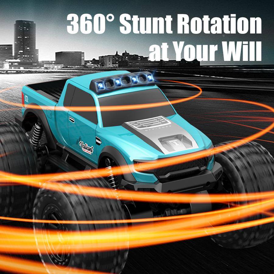 JJC新款全比例漂大脚越C8816野皮卡车遥移四驱水陆两栖控车R玩具