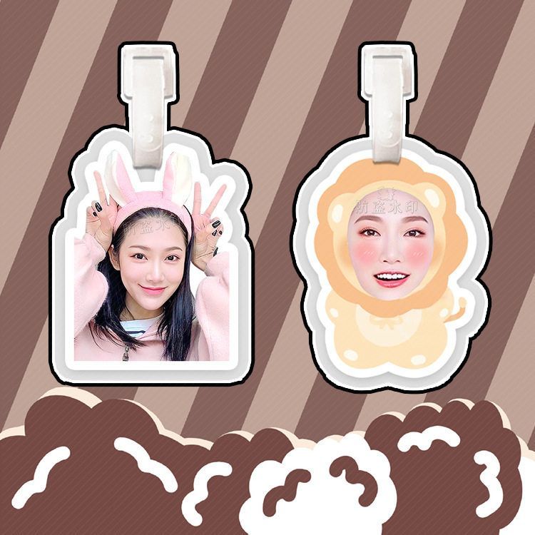 曾可妮行李箱行李牌书包挂件挂链