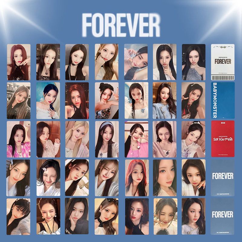 BABYMONSTER宝怪 FOREVER小卡 打歌卡 满额卡 神户随机卡角妹雅娴