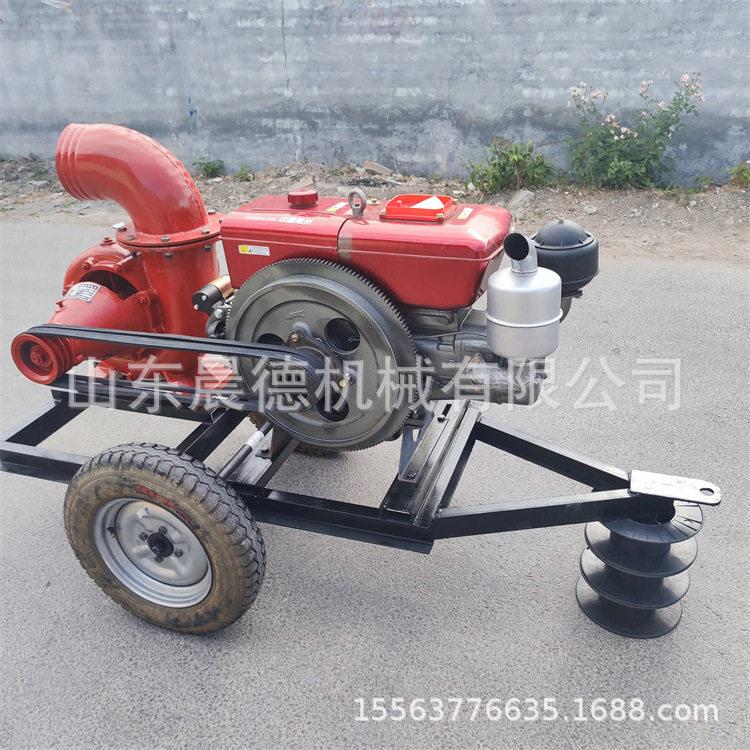 家用排涝防汛 8寸小型离心泵轴传动农用灌溉抽水泵