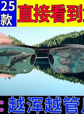 德国偏光钓鱼眼镜男看漂专用清垂钓看水底专业射鱼开车太阳眼睛