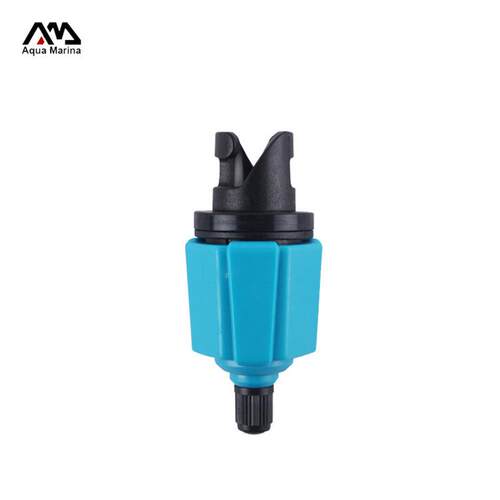 适配AquaMarina乐划桨板皮划艇气阀车载泵充气转接头适用于传统打