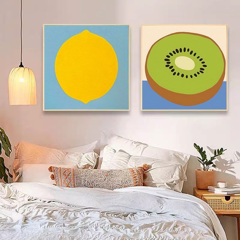 多巴胺客厅装饰画沙发背景墙挂画小众艺术桌面摆画电视柜卧室壁画,家居饰品,现代装饰画,淘宝优惠券,粉丝福利购,淘宝优惠卷